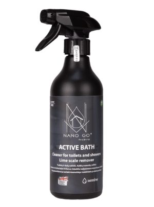 active bath 500ml bathroom cleaner descaler for cleaning leaks and spills