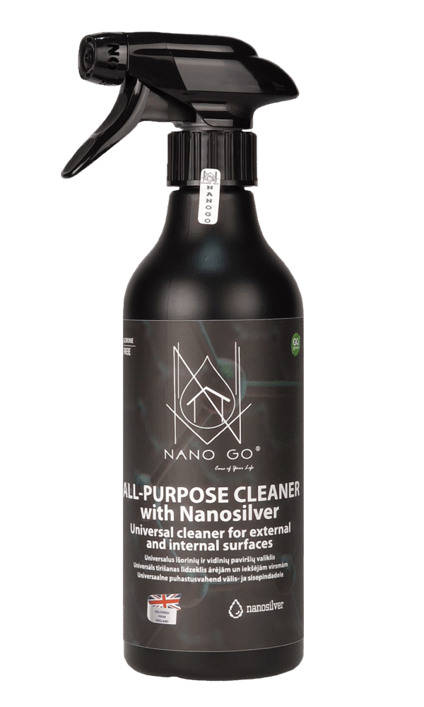 apc cleaner 500ml universaalne puhastusvahend kõikidele pindadele sisaldab nanohõbedat