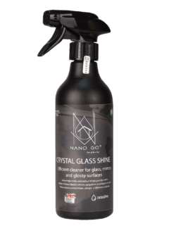 crystal glass cleaner 500ml effective glass cleaner for high gloss glass mirrors does not leave streaks or streaks.
