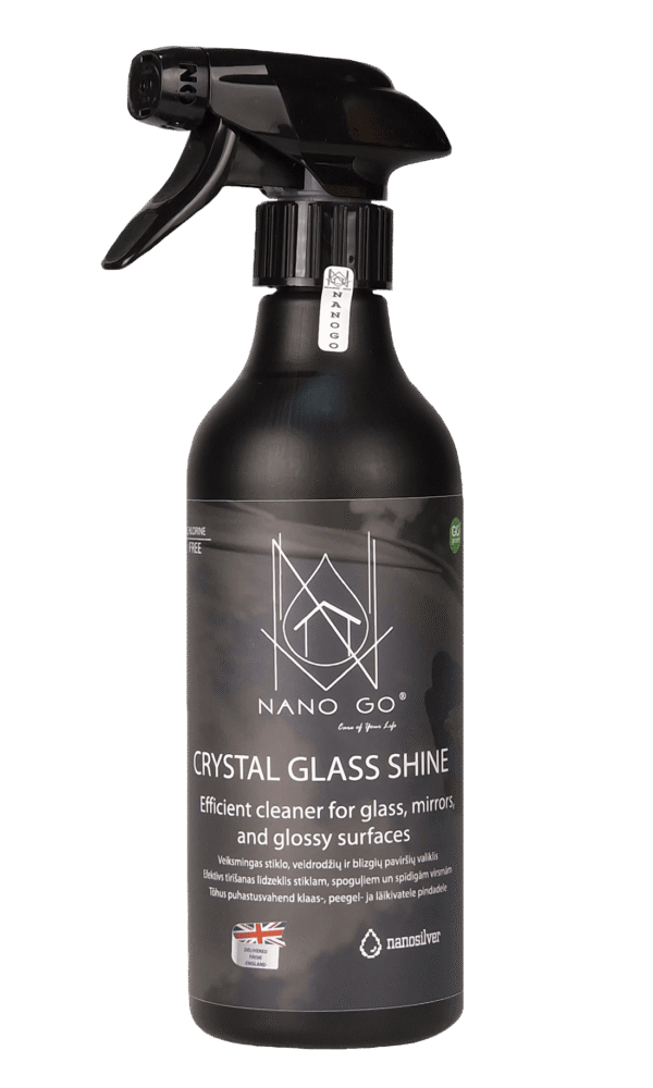 crystal glass cleaner 500ml эффективный очиститель для зеркал из глянцевого стекла не оставляет разводов и разводов.