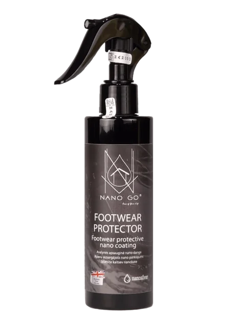 footwear protector 200ml jalanõude nanokaitsevahend kaitseb jalanõusid välistegurite eest vetthülgav ja jalanõud säilivad kauem puhtad