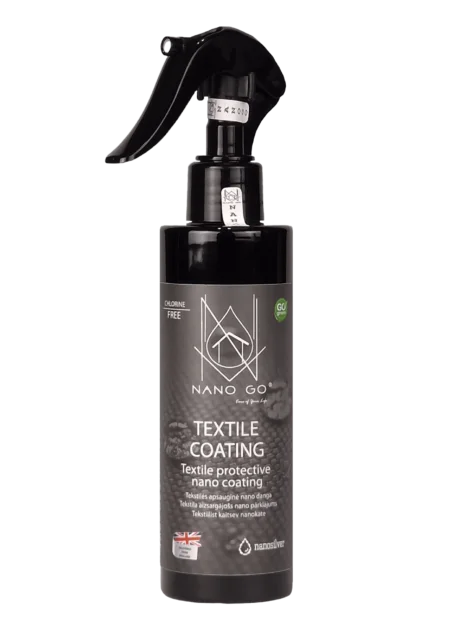 textile coating 200ml tekstiili nanokaitsevahend tõrjub vett tekstiililt ei lase tekstiilil määrduda
