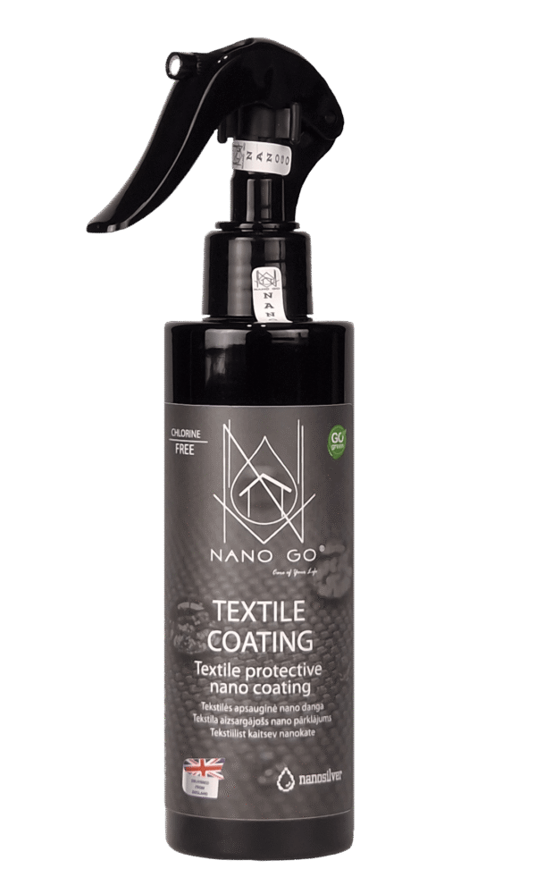 textile coating 200ml tekstiili nanokaitsevahend tõrjub vett tekstiililt ei lase tekstiilil määrduda