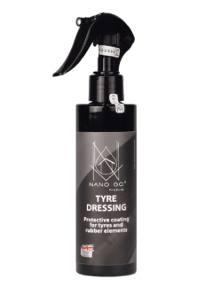 tyre dressing 200ml for rubbery tyre surfaces restores shine and colour